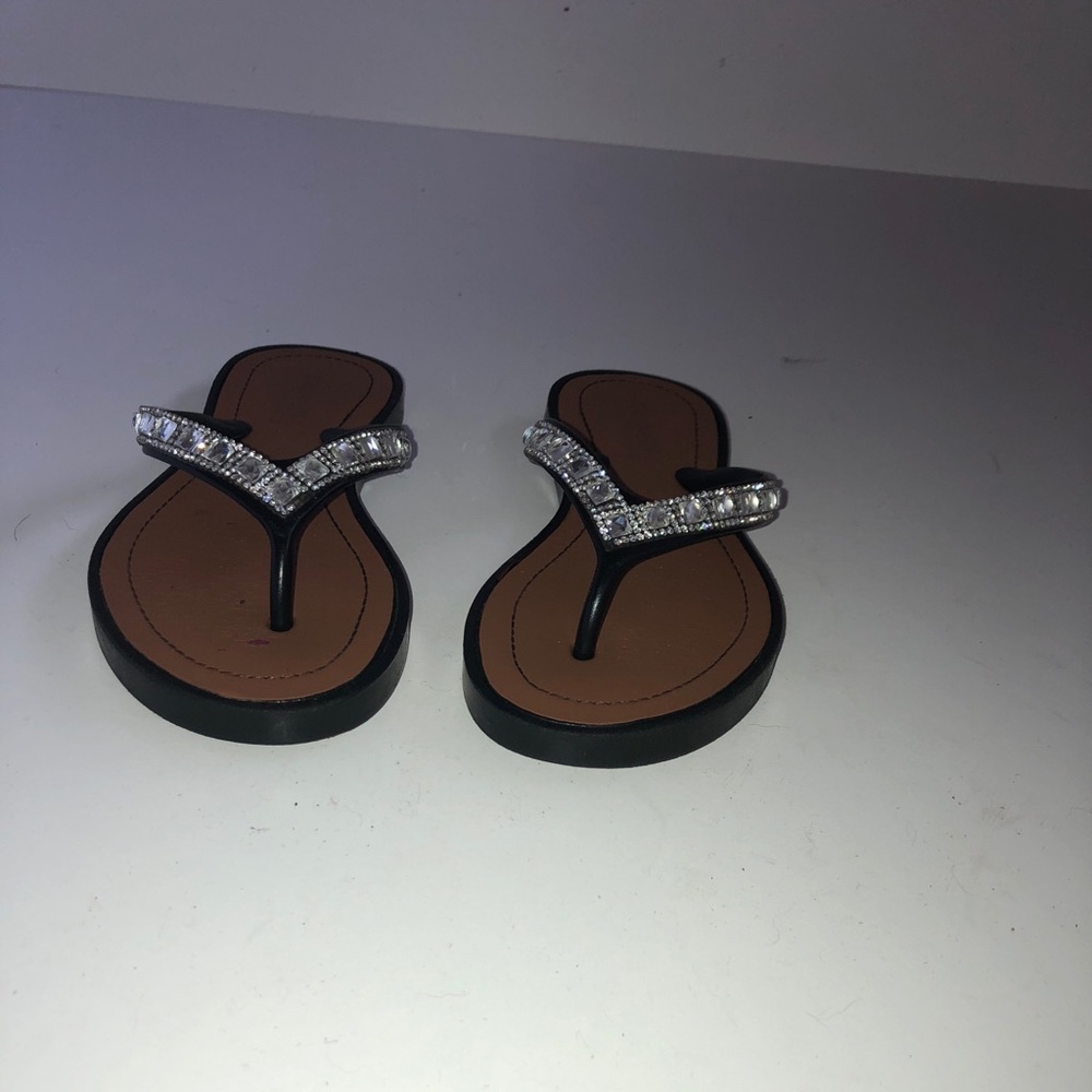 Flip-flops with Rhinestones - Picture 2 of 2
